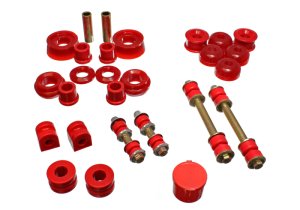 Dodge Neon Suspension Bushing Kit - Energy Suspension - Hyper-Flex - Red - `00-`05